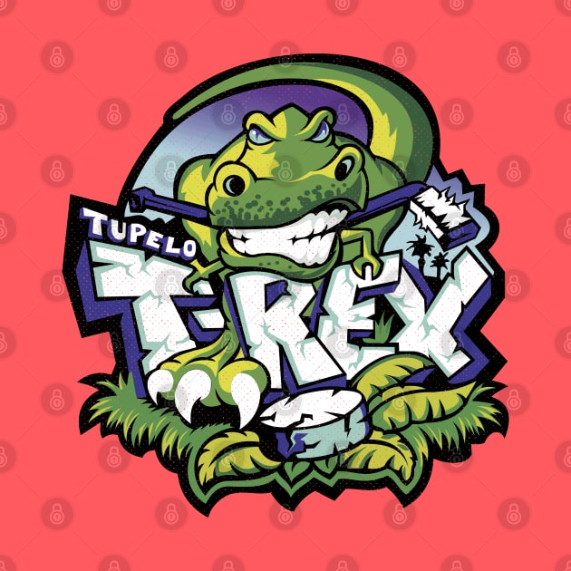 Defunct Tupelo T-Rex Hockey 1998 by LocalZonly