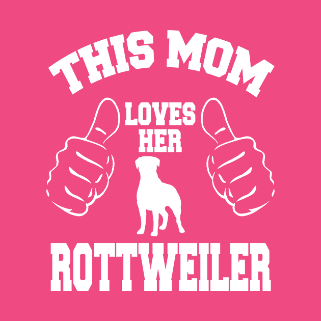 this mom loves her rottweiler by key_ro