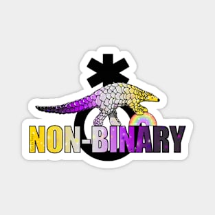 Non-binary Pangolin Magnet