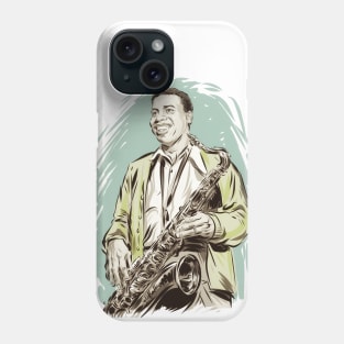 Wayne Shorter - An illustration by Paul Cemmick Phone Case