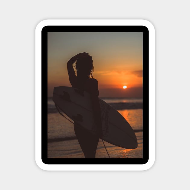 Sunset Magnet by garte