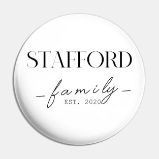 Stafford Family EST. 2020, Surname, Stafford Pin