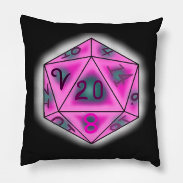 Crit like a Girl! Pillow by evantisea