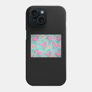 Flamingo Jungle Party Tropical Print Phone Case