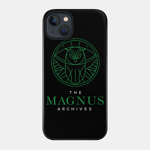 Magnus Owl - Light - Rusty Quill - Phone Case