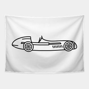 F1 World Champ Car 1951 Alfa 159 Fangio Tapestry