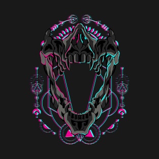 skull head glitch T-Shirt