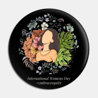 international women's day 2023 embrace equity 2023 Pin