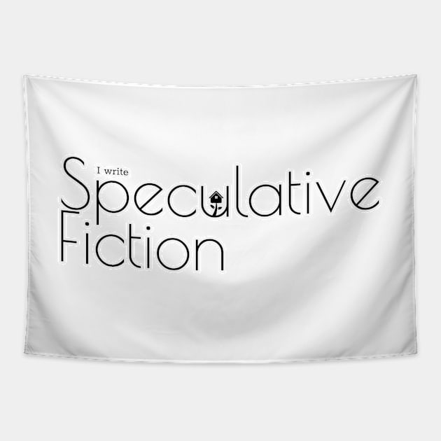 I write Speculative Fiction Tapestry by H. R. Sinclair