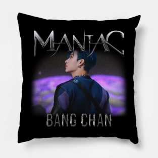 maniac skz bang chan Pillow