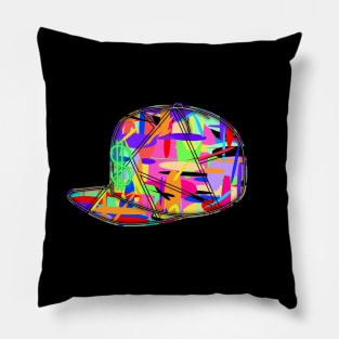 Money Hat - Neon Dollar Sign Pillow