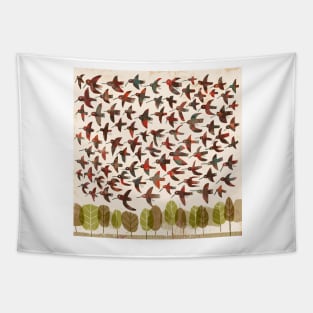 Flying Birds Tapestry