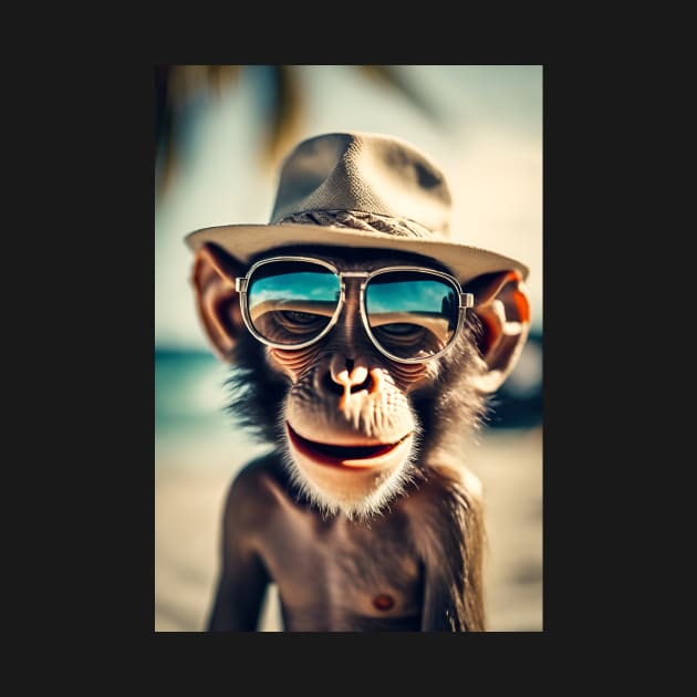 Funny monkey by helintonandruw