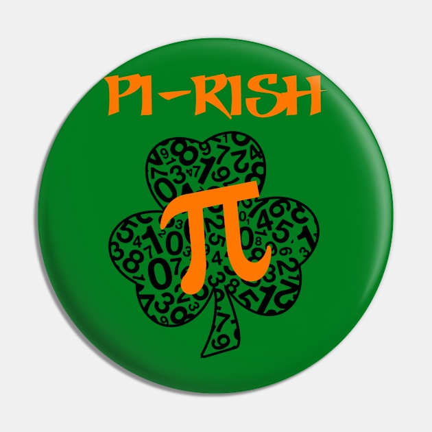 PI Day Pirish Pin by A Zee Marketing