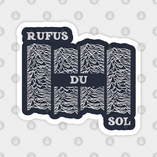 rufus du sol Magnet by Aiga EyeOn Design