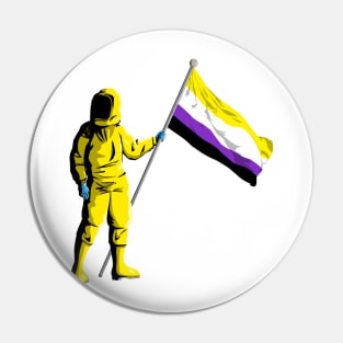 Quaranpride - Non-Binary Pin