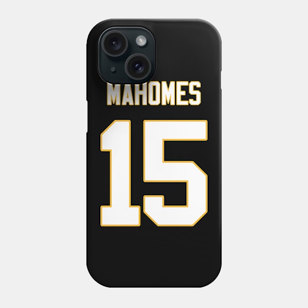 Patrick Mahomes Phone Case by telutiga