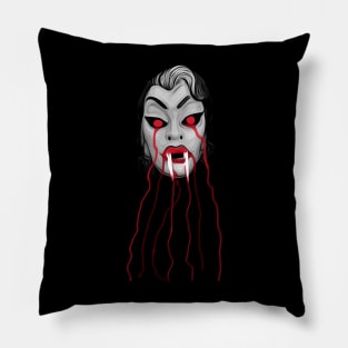 Vampire Woman Pillow