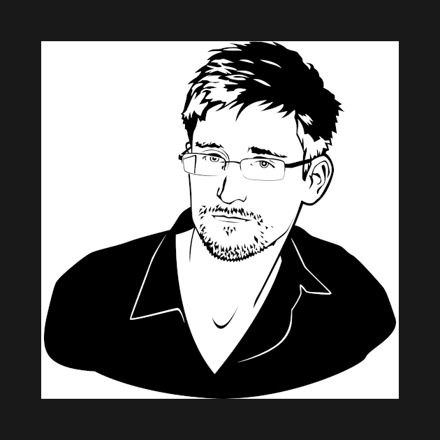 Edward Snowden by  Karma Institute