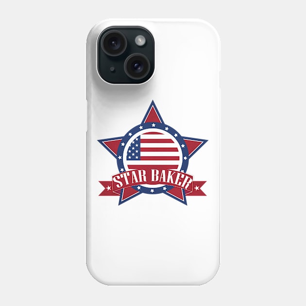 American star baker Phone Case by shimodesign