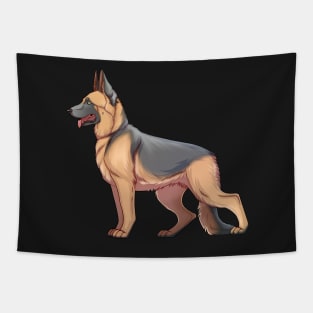 German Shepherd Tapestry