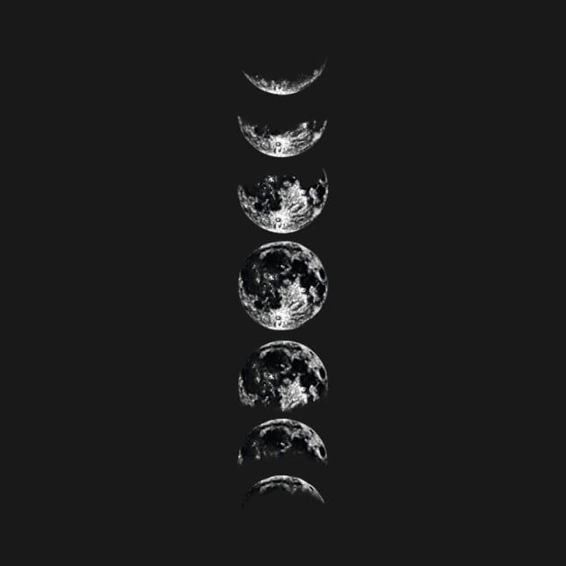 Moon phases vertical by MugDesignStore