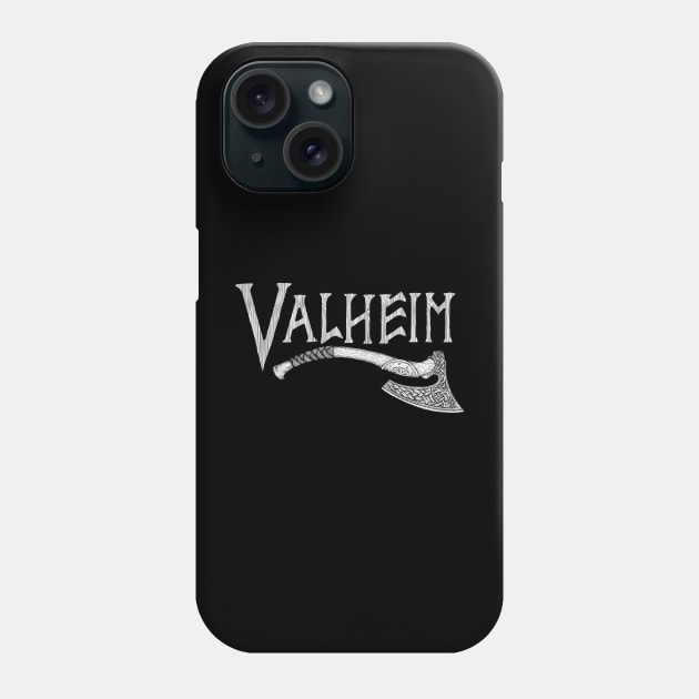 Valheim in White Phone Case by Magnetar