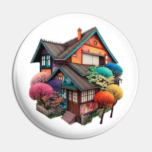 The houses of Ōsaka Pin