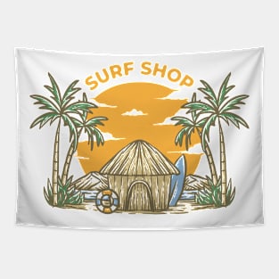 Surf Shop - Summer Vibes Tapestry