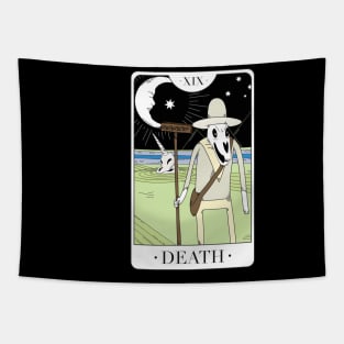 Death - adventure time tarot card Tapestry