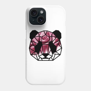 Panda rose Phone Case