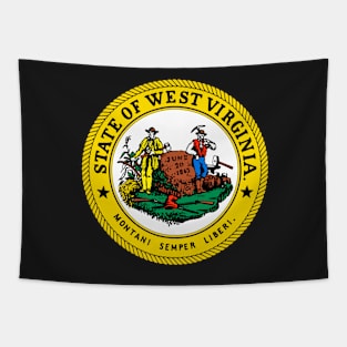 West Virginia Coat of Arms Tapestry