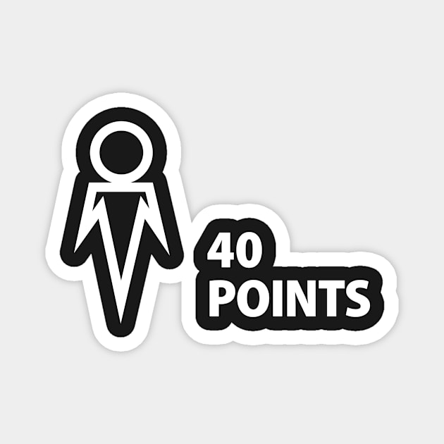 40 Points Magnet by Mansemat