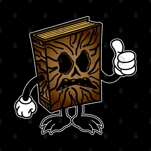 necronomicon thumbs up by OrneryDevilDesign