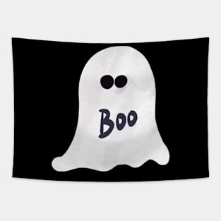 Boo Ghost Halloween Tapestry