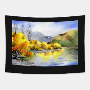 Glendhu Bay, Lake Wanaka, New Zealand Tapestry