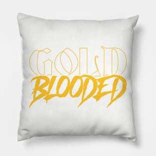 Gold Blooded Pillow