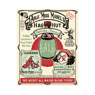 Twilight Sanctorum's Best Hag Hut Flyer (NADDPod) T-Shirt