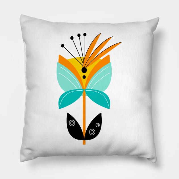 Magic Flower Pillow by Mirimodesign