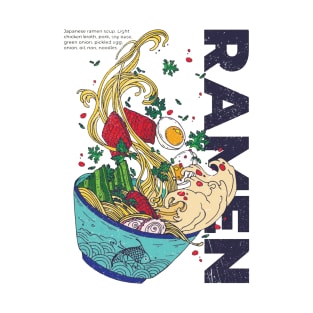 The Great Ramen off Kanagawa T-Shirt