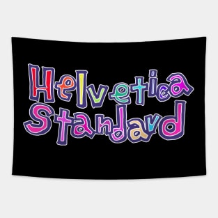 Helvetica Standard Tapestry