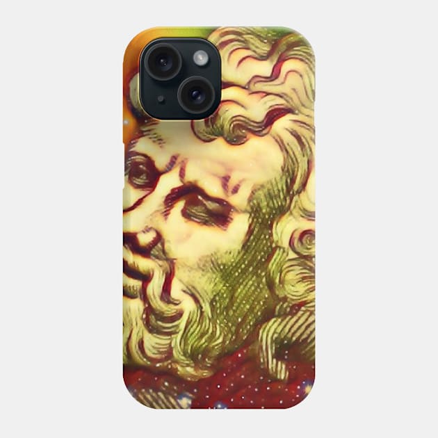 Epictetus Snowy Portrait | Epictetus Artwork 15 Phone Case by JustLit