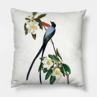 Fork-tailed Flycatcher from Birds of America (1827) Pillow