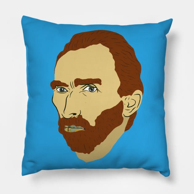 Van Gogh Pillow by ElviaMontemayor