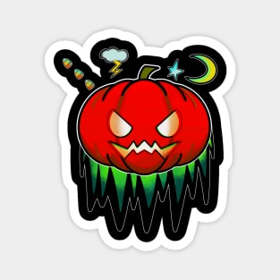 Halloween Jack O Lantern Pumpkin Candy Costume Magnet