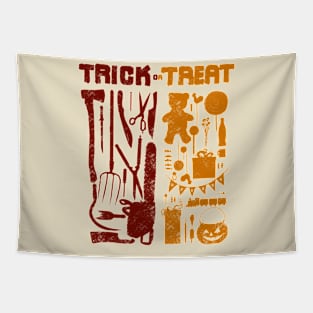 Trick or Treat / Halloween tools Tapestry