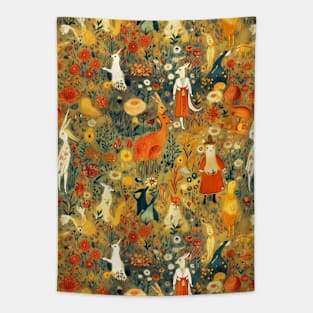 Odilon inspired animal party Tapestry