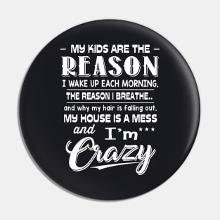 My Kids Are The Reason I Wake Up Each Morning The Reason I Breathe And Why My Hair Is Falling Out My House Is A Mess Wife Pin