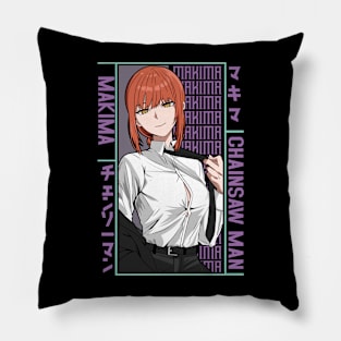 Makima Anime Fanart Pillow