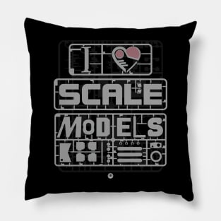 I LOVE SCALE MODELS Pillow